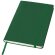 Cuaderno con cierre de banda elástica verde