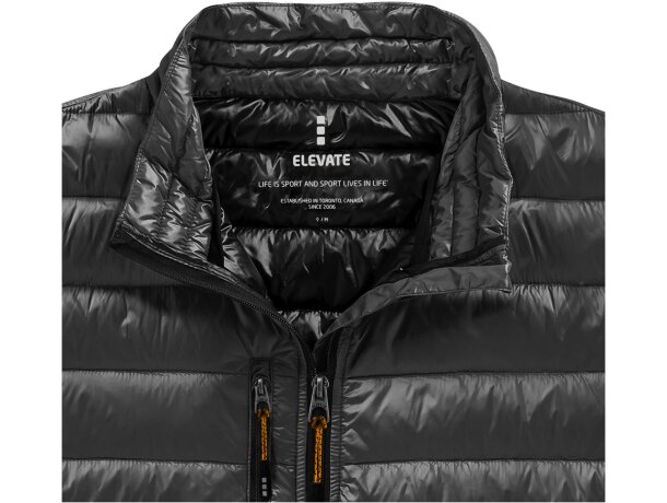 Chaleco plumón natural mujer Fairview ligero certificado RDS Antracita detalle 29