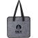 Organizador coche plegable fieltro reciclado certificado GRS Gris medio detalle 1