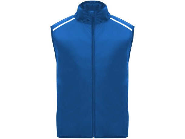 Chaleco running ligero unisex Jannu Roly transpirable Rojo detalle 16