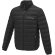 Chaqueta plumón reciclado certificado RDS hombre Macin Negro intenso detalle 11