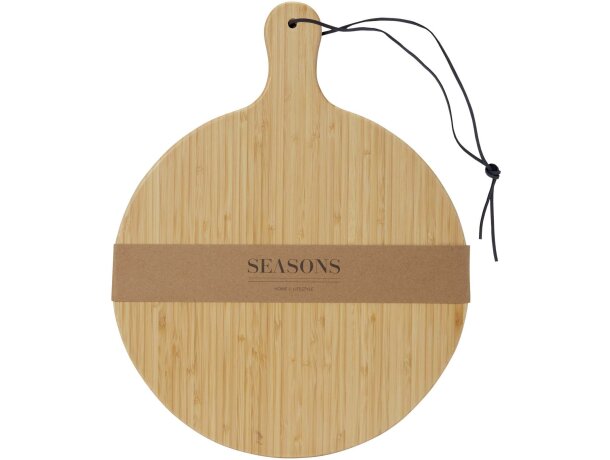 Tabla de cortar Delys en bambú con mango ergonómico detalle 14