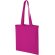 Bolsa 100% algodón asas largas certificado oeko-tex 100 g/m2 Carolina Magenta