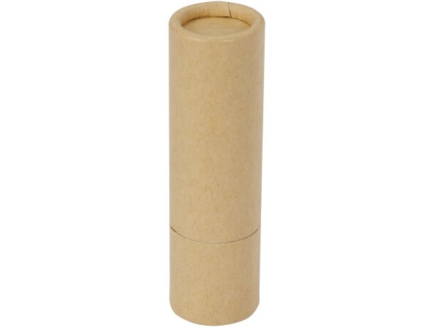 Bálsamo labial Adony SPF15 en envase de papel reciclado Natural detalle 4