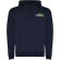 Sudadera con capucha infantil Urban Roly bicolor personalizable Azul marino detalle 31