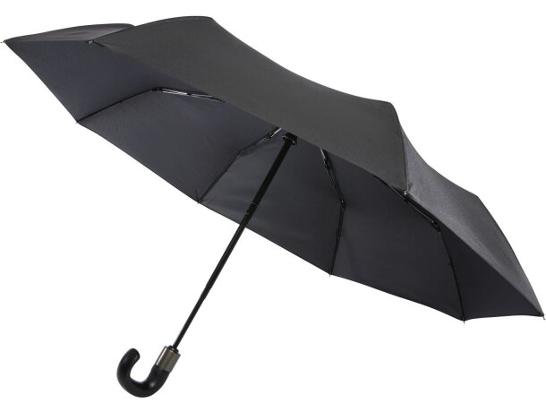 Paraguas plegable de 21 con apertura/cierre automático y mango curvo Montebello barato