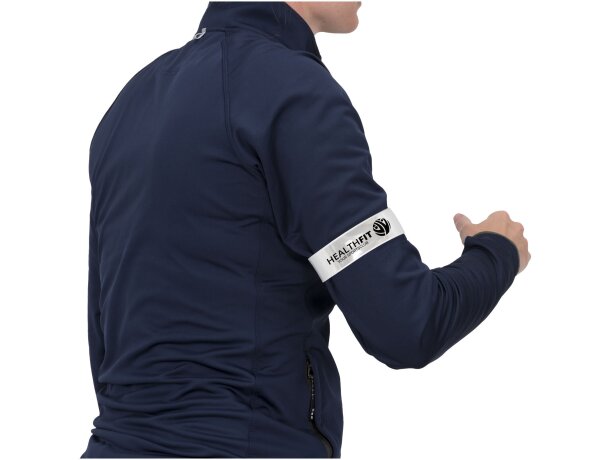 Pulsera seguridad reflectante enrollable Johan RFX 38 cm Blanco detalle 1
