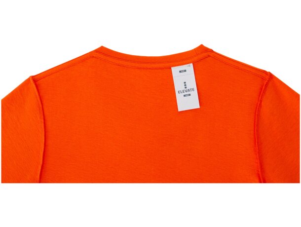 Camiseta de manga corta para mujer ”Heros” Naranja detalle 28