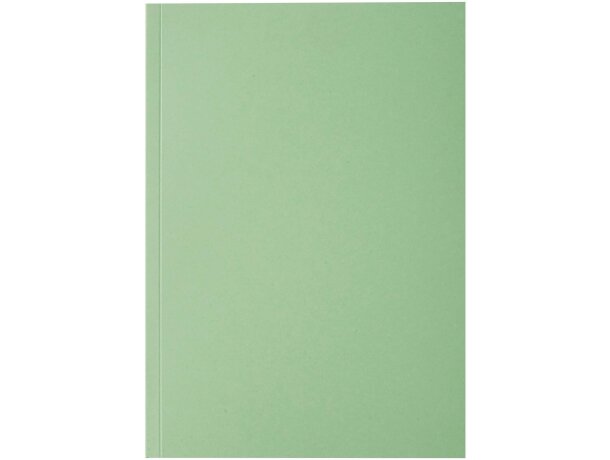Libreta A5 Novella Austen tapa blanda papel reciclado Verde detalle 12