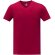 Camiseta de manga corta y cuello en V para hombre Somoto Rojo detalle 7