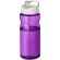 H2O Active® Base Bidón deportivo con tapa con boquilla de 650 ml Morado/blanco