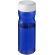 Bidón deportivo de 650 ml con tapa de rosca H2O Active® Base Tritan™ Azul/blanco