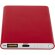 Batería externa Pep 4000 mAh aluminio reciclado certificado RCS Rojo detalle 12