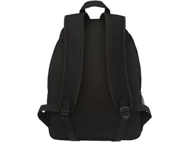 Mochila para niños personalizada Retrend 16L sostenible Negro intenso detalle 28