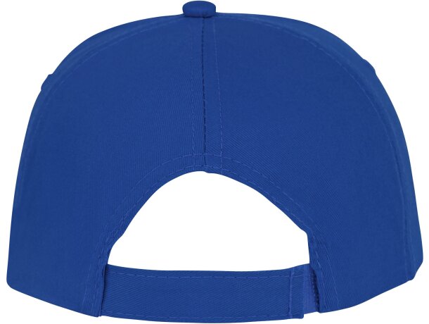 Gorra personalizable de 5 paneles con detalle de ribete Azul detalle 19