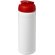 Baseline® Plus Bidón deportivo con Tapa Flip de 750 ml Blanco/rojo