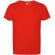 Camiseta técnica hombre Estoril Roly poliéster reciclado Rojo