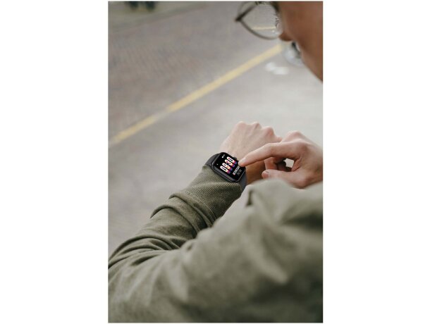 Reloj inteligente Prixton SWB32 con pantalla AMOLED y Alexa Negro intenso detalle 5