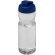 H2O Active® Base Bidón deportivo con Tapa Flip de 650 ml Transparente/azul