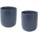 Tazas de cerámica Male acabado mate 200 ml Azul hale