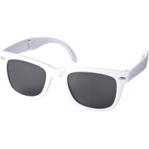 Gafas de sol retro plegables personalizada blanca Gafas de sol retro plegables personalizada blanca