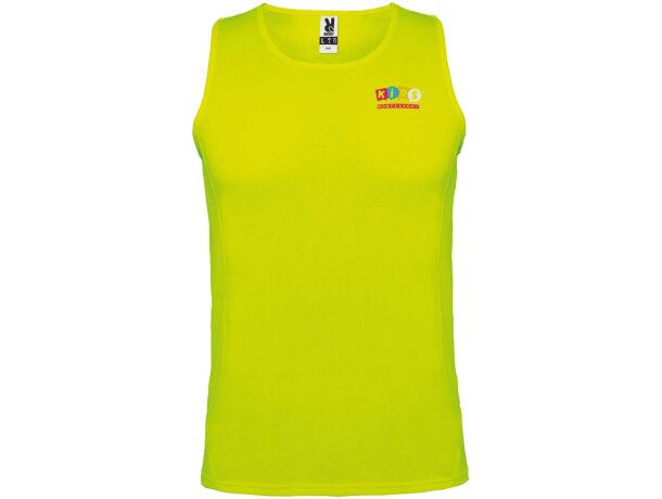 Camiseta deportiva sin mangas infantil Andre de Roly detalle 17