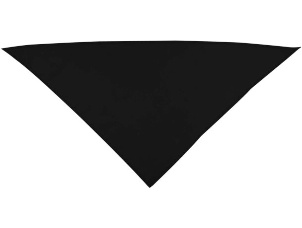 Pañuelo Heracles de poliéster reciclado con certificado GRS Negro intenso detalle 7