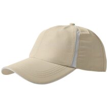 Gorra en poliester para deportes personalizada marrón claro Gorra en poliester para deportes personalizada marrón claro