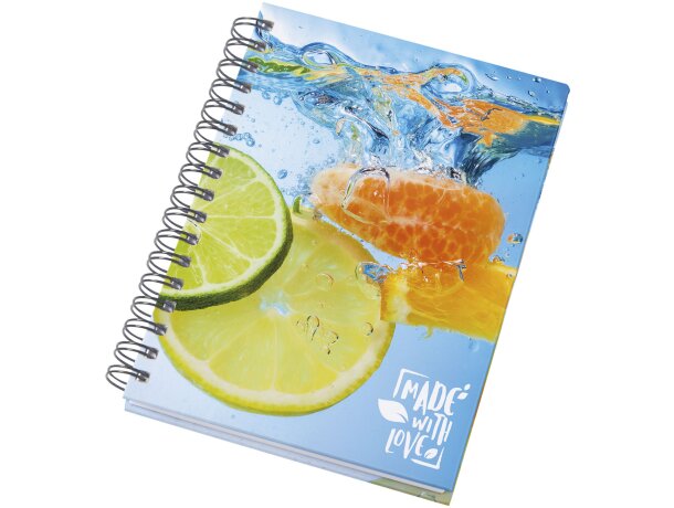 Cuaderno A6 Wire-o y tapa dura Blanco detalle 8