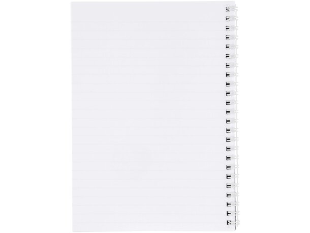 Libreta A5 con cubierta sintética Desk-Mate® Blanco detalle 6