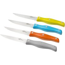 Set de cuchillos para carne 4 piezas multicolor Set de cuchillos para carne 4 piezas multicolor