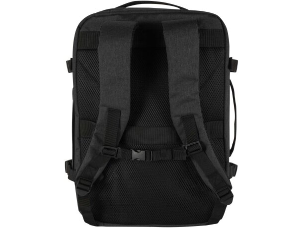 Mochila viaje portátil 17 pulgadas Libra material reciclado GRS detalle 17