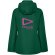 Parka acolchada America de Roly para mujer en poliéster reciclado Verde botella detalle 5