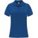 Polo deportivo de manga corta para mujer Monzha Roly Azul real