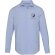 Camisa Carnelian popelina algodón BCI elástico hombre Azul claro detalle 7