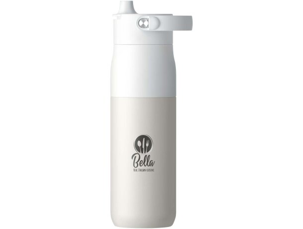 Botella LARQ Swig Top 680ml con filtro purificador integrado Blanco detalle 5