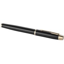 Pluma en metal de diseño estiloso personalizada negro intenso Pluma en metal de diseño estiloso personalizada negro intenso