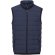 Chaleco aislamiento plumón reciclado hombre Caltha Azul marino detalle 2