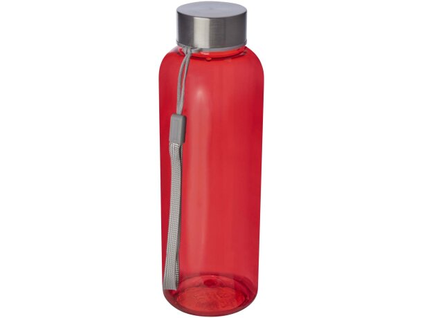 Bidón deportivo Bodhi 500ml de RPET con tapa de acero reciclado Rojo transparente detalle 14