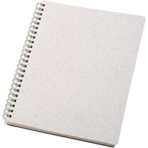 regalo libreta a5 espiral papel reciclado blanca