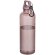 Botella Oregon 750ml PET reciclado certificado RCS con mosquetón Rosa empolvado