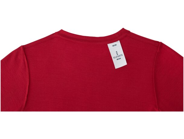 Camiseta de manga corta para mujer ”Heros” Rojo detalle 23