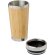 Vaso de 450 ml con exterior de bambú Bambus Marrón detalle 5