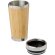 Vasos térmicos acero inoxidable con tapa deslizante Marrón detalle 4