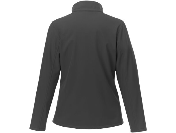 Chaqueta softshell Orion con microforro para mujer Gris tormenta detalle 27