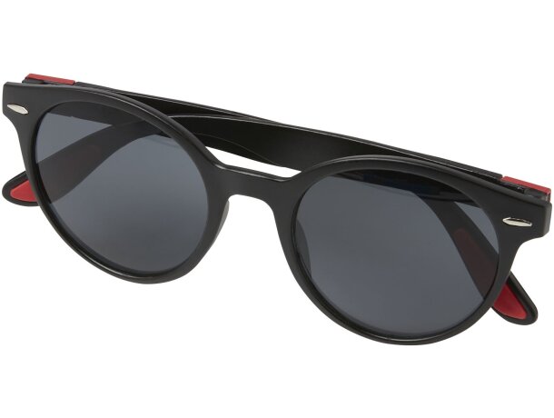Gafas de sol diseño redondo pp Steven Rojo detalle 6