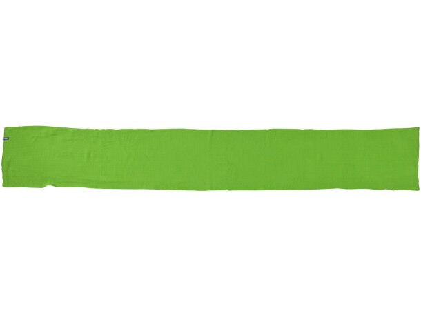Bufanda de 240 gr en canalé Verde detalle 19
