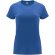 Camiseta manga corta mujer Capri Roly 100% algodón 170 g/m² Azul real