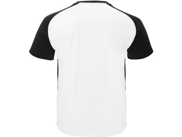Camiseta deportiva Bugatti Roly cool fit unisex Blanco/negro intenso detalle 34