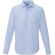 Camisa orgánica manga larga hombre Cuprite popelín algodón Azul claro detalle 2
